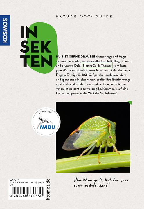Actual product image Kosmos Nature Guide Insekten