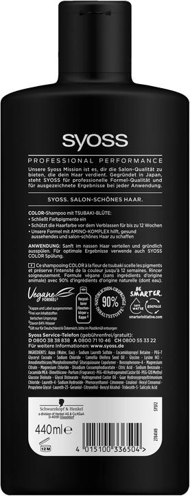 Produktbild Syoss Color (440 ml, Flüssiges Shampoo)