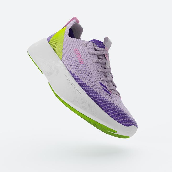 Actual product image Kiprun Laufschuhe Damen - KS lila (40)