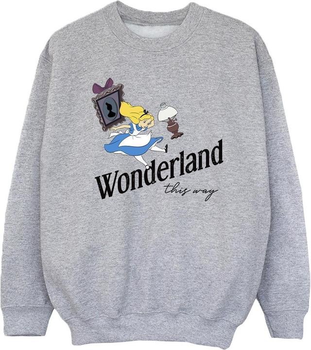 Produktbild Disney Alice In Wonderland This Way Sweatshirt Mädchen (152, 158)