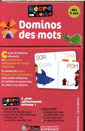 Immagine prodotto Dominos des mots (Francese)