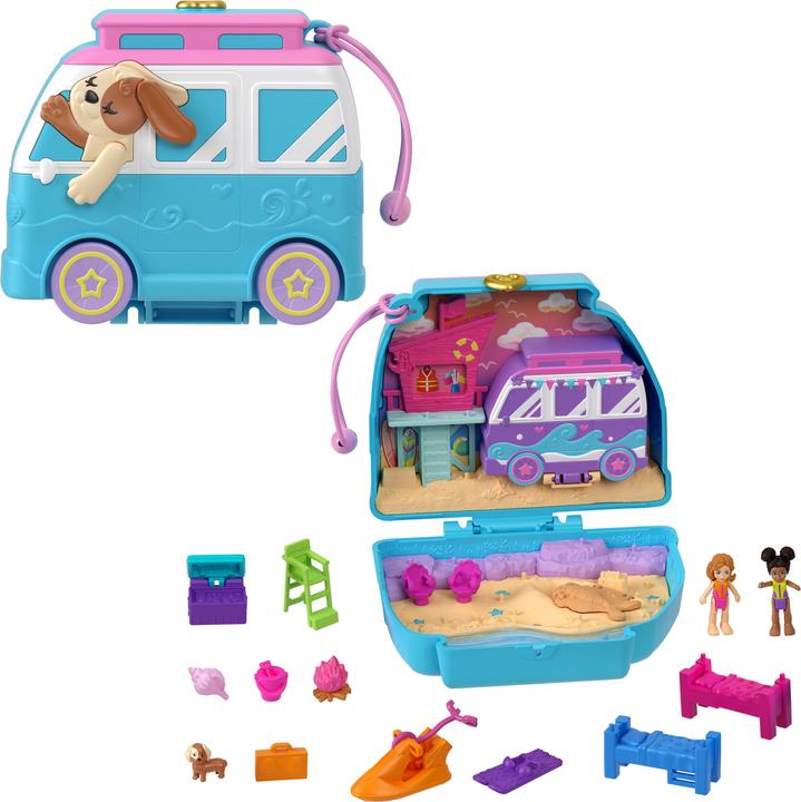 Image du produit Polly Pocket Seaside Puppy Ride