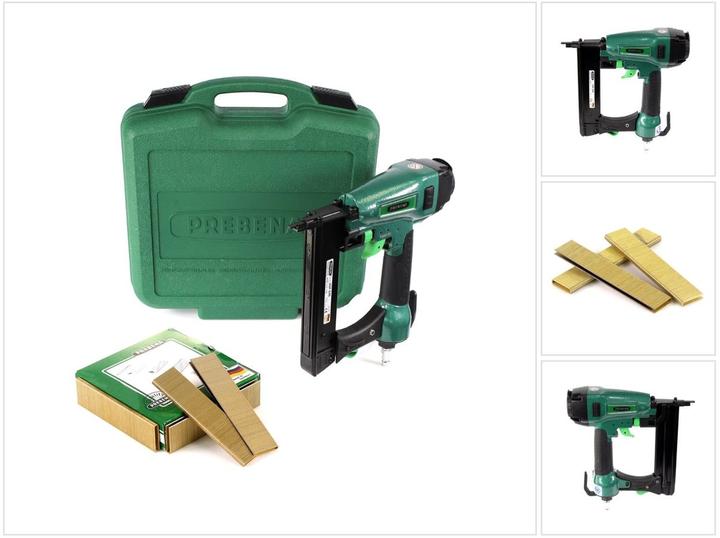 Actual product image Prebena 3GP-E40 Pneumatic stapler type E in carrying case + E20CNKHA staple