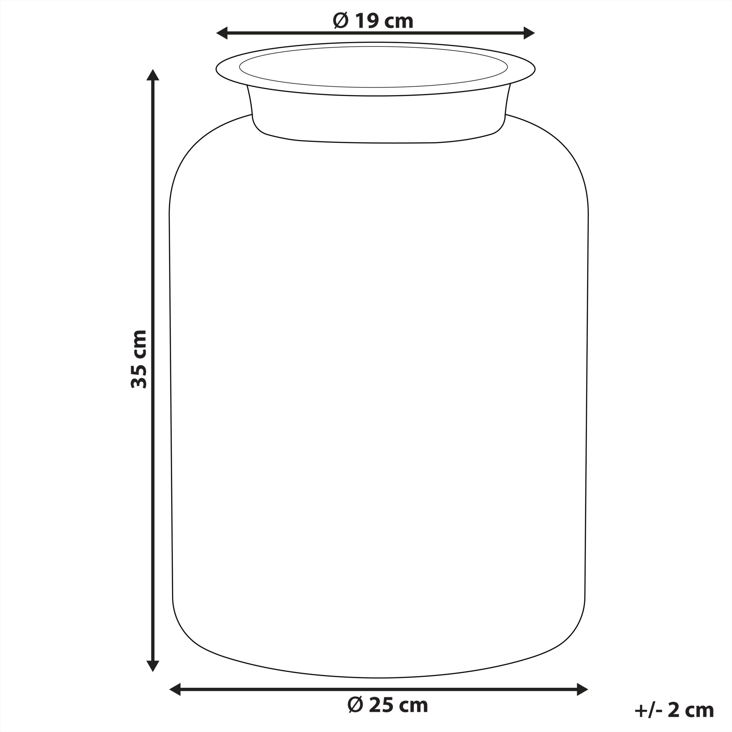 Thumbnail - Beliani, Vase, Vindaloo (1 x, 25 x 25 x 35 cm)