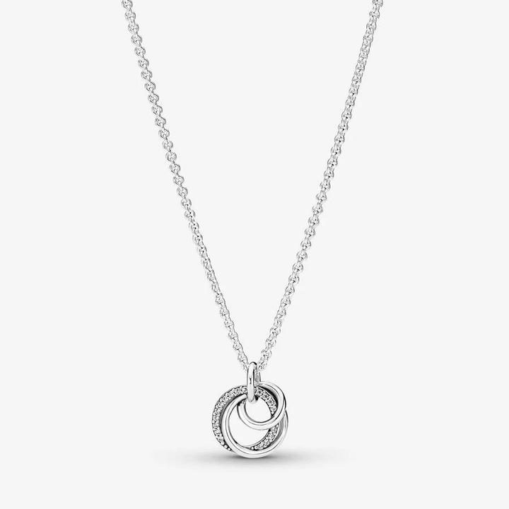 Actual product image Pandora Necklace family forever (Silver 925, 60 cm)