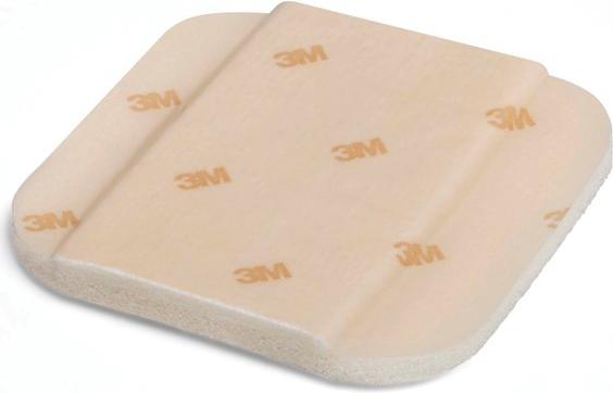 Actual product image 3M Tegaderm Foam Polyurethane Foam 5.1 x 5.1 (Decompression)