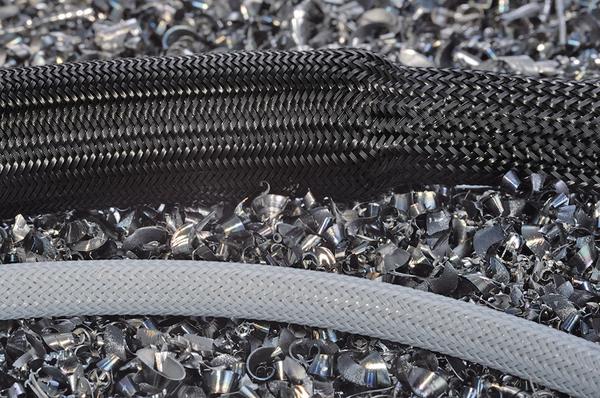 Produktbild HellermannTyton Geflechtschlauch 8...14 mm schwarz (Kabelschlauch)