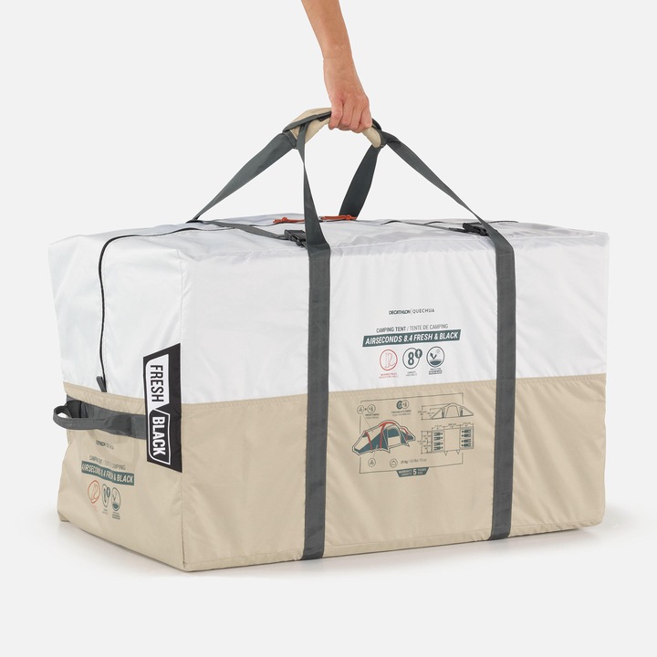 Immagine prodotto Quechua Air Seconds 8.4 F&B (Tenda gonfiabile, 29 kg, 8 persone)