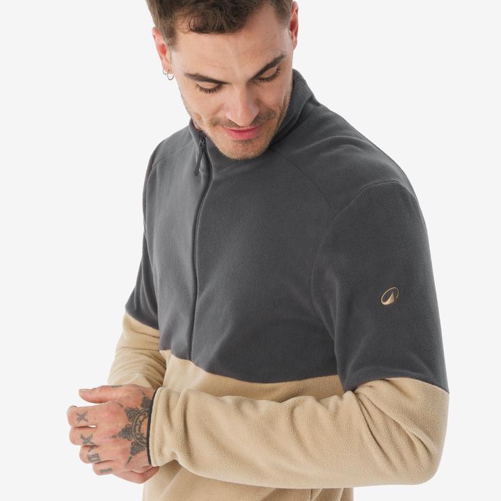 Produktbild Quechua Fleece Herren demi Zip Bergwandern Polyester (M)