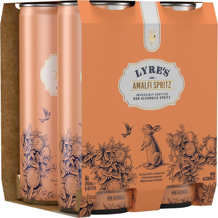 Image du produit Lyre's Amalfi Spritz (4 x 250 ml)