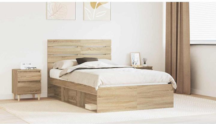 Actual product image vidaXL Moderner Bettrahmen (120 x 190 cm)