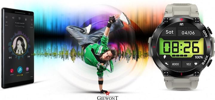 Produktbild Giewont Smartwatch GW460-3 Grau GPS