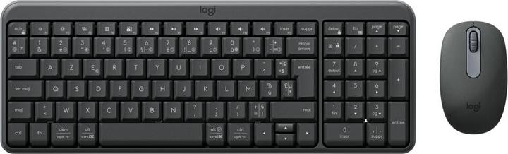 Productafbeelding Logitech MK250 Wireless Keyboard and Mouse Graphite (FR) (FR, Draadloze)