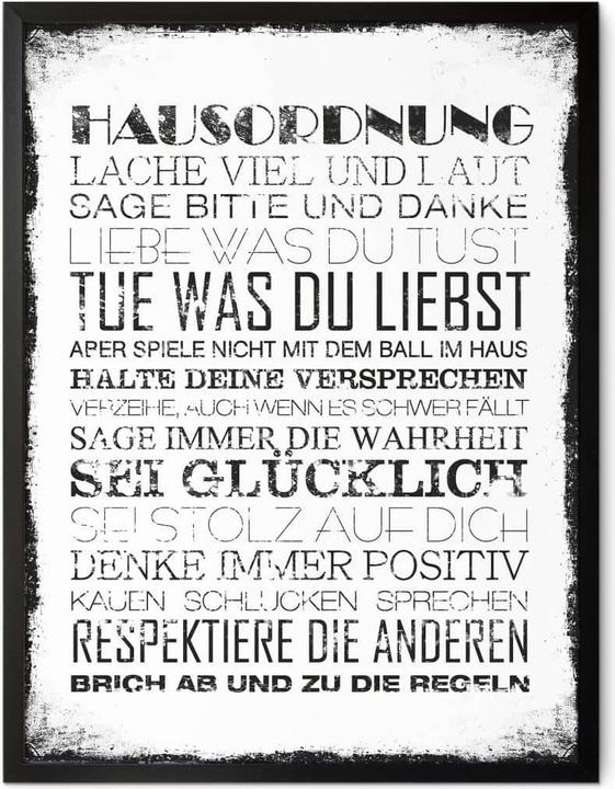 Image du produit Trenddeko Règlement intérieur (60 x 80 cm)