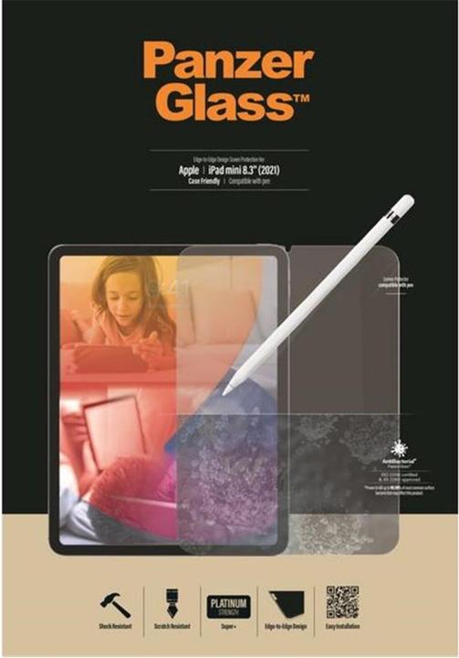 Produktbild PanzerGlass Tablet Schutz (1 Stk., Apple iPad mini 2021, Apple iPad mini 2024)