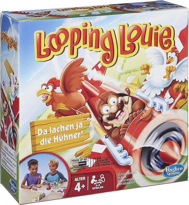 Hasbro Gaming Looping Louie Geschicklichkeitsspiel (Deutsch, 2 - 4 Spieler)