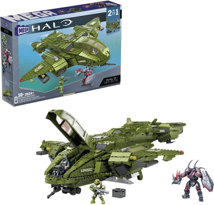 Mega Construx Pellicano in entrata