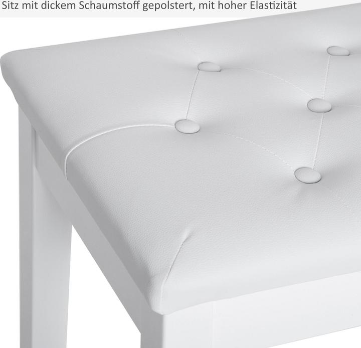 Produktbild Homcom Klavierbank