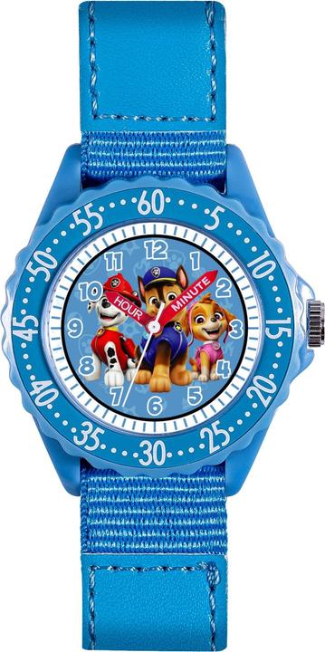 Produktbild Disney Paw Patrol "Zeit-Lehrer" Uhr mit Stoff (Analoguhr)