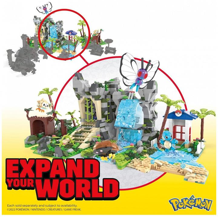 Actual product image Mega Construx Construx Pokémon Ultimate Jungle Expedition