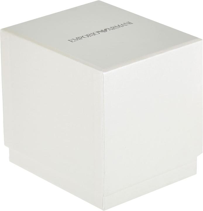 Actual product image Emporio Armani Three-Hand Men's Watch with Two-Tone Band (Analogue wristwatch)