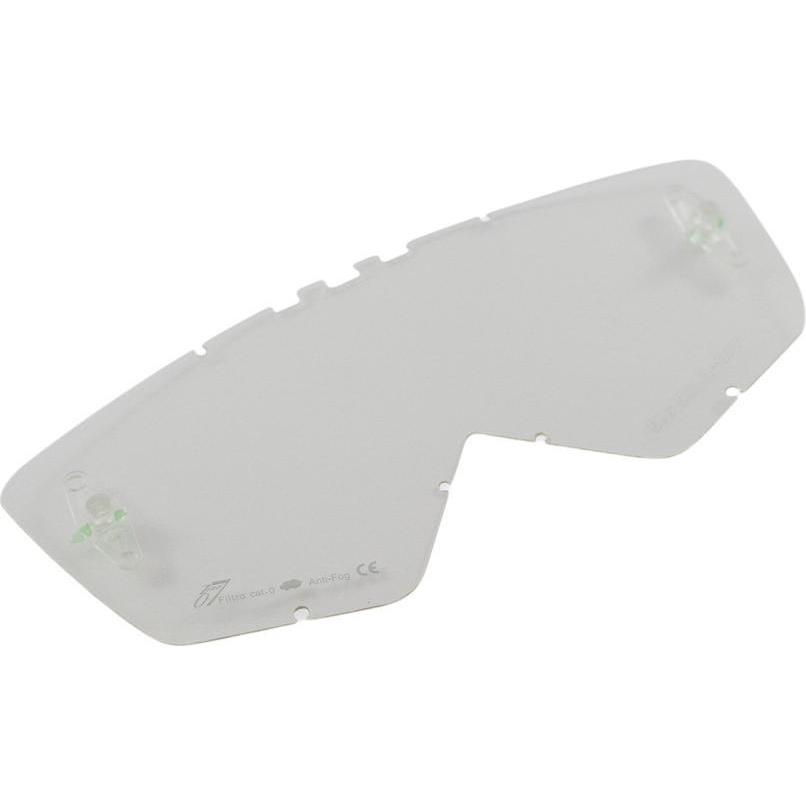 Ariete, Motorradhelm Zubehör, klare Motorrad-Maskenscheibe mit Anti-Bleeding- und Anti-Kratz-Pins
