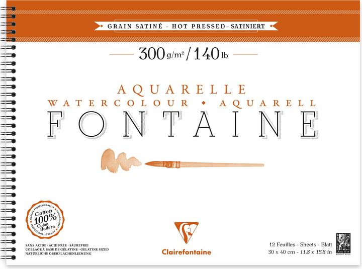 Actual product image Clairefontaine Moist techniques (300 g/m², 12 x)