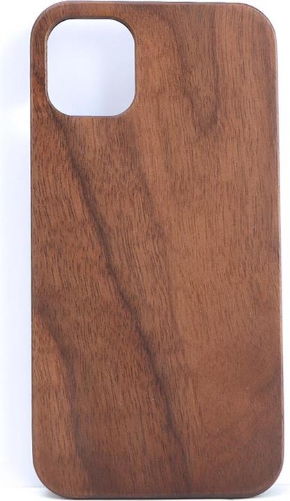 Natura Punto iPhone 12 Pro Max custodia in legno di noce, interno in plastica (Apple iPhone 12 Pro Max)