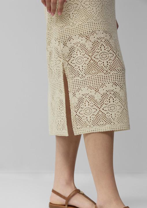 Produktbild S.Oliver Kleid Häkel-Kleid mit Jerseyfutter (42)