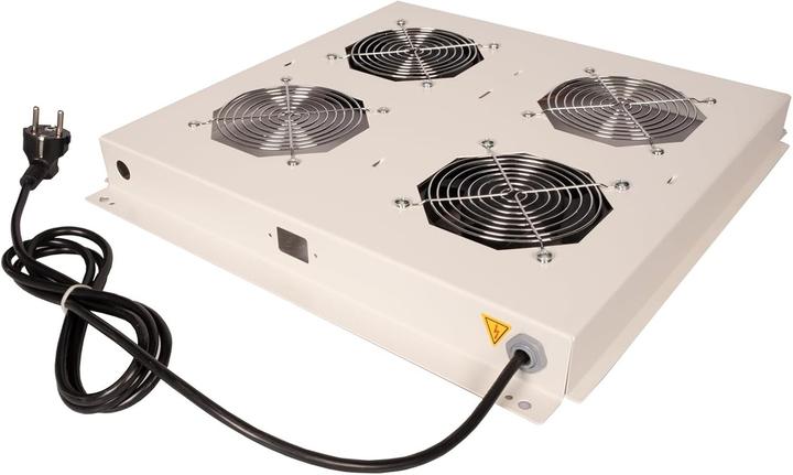 Produktbild Roline 19-inch roof vent unit 2 fans ON/OFF grey