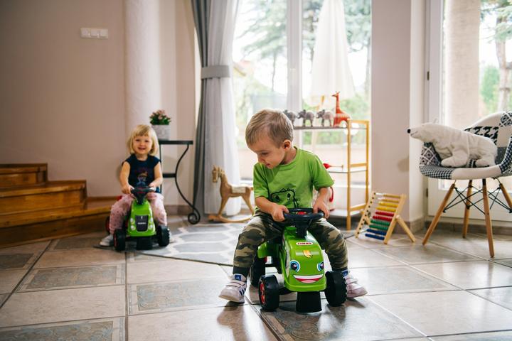 Actual product image Falk Toys Sliding vehicle with trailer Claas