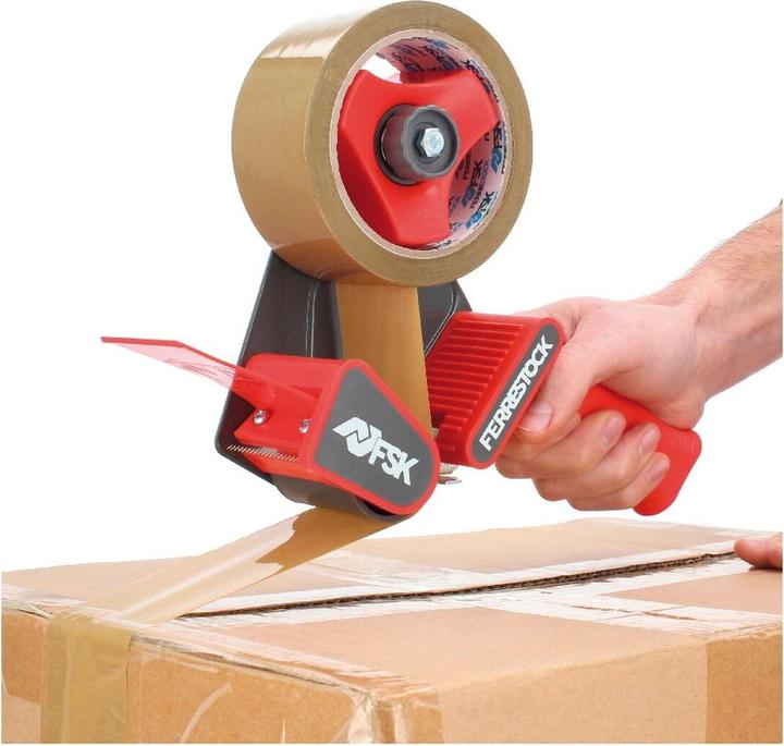 Image du produit FSK Klebebandrolle Rot Handbuch