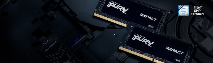 Actual product image Kingston Fury Impact (2 x 32GB, 4800 MHz, DDR5 RAM, SO-DIMM)