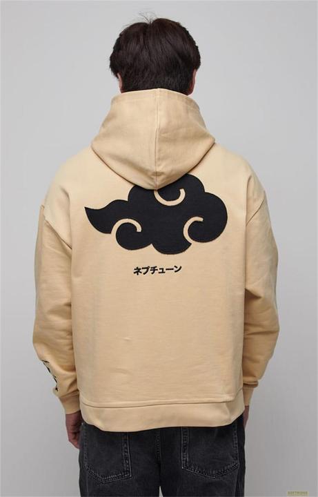 Actual product image Naruto Shippuden jumper à capuche Graphic Beige (XL) (XL)