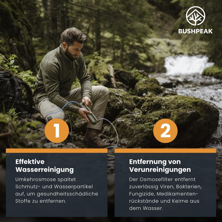 Produktbild Bushpeak Osmose Filter - Pure Flow