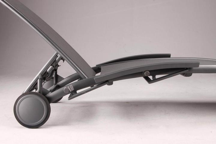 Produktbild Best Sonnenliege Larino grau (202 cm)