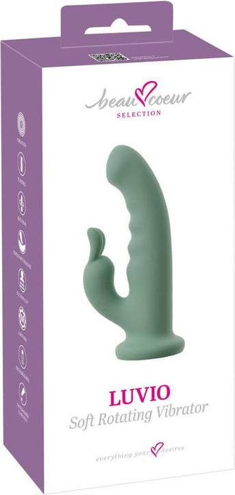 Actual product image Beau Coeur LUVIO Soft Rotating Vibrator