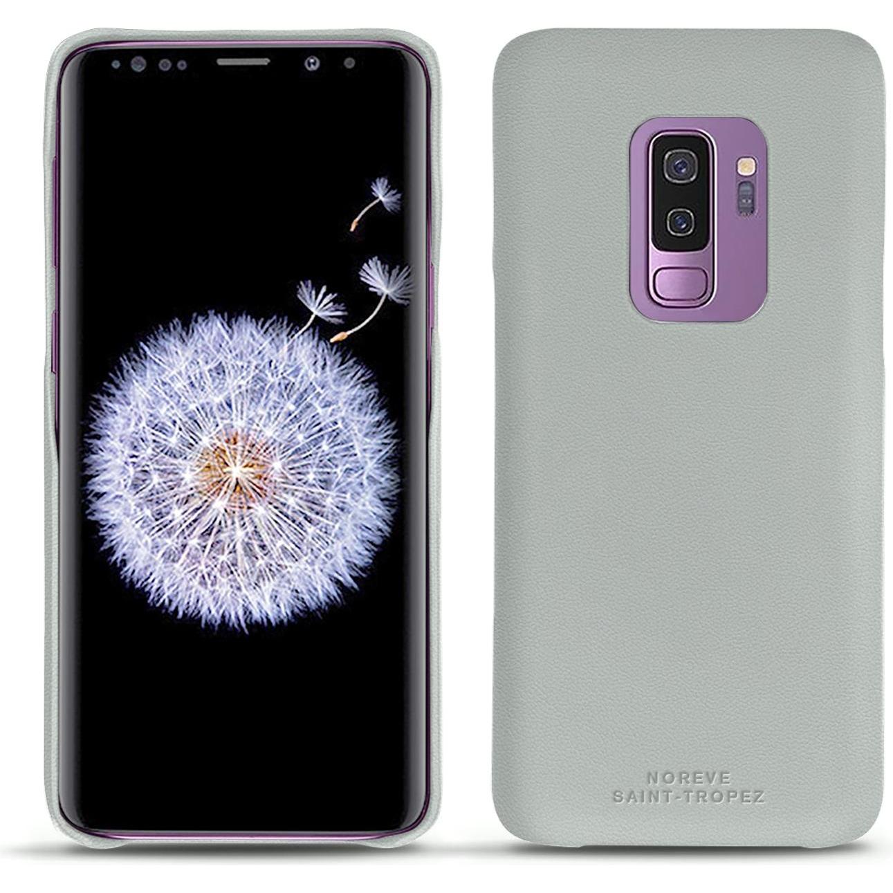 Thumbnail - Noreve Lederschutzhülle (Samsung Galaxy S9+), Smartphone Hülle, Grau