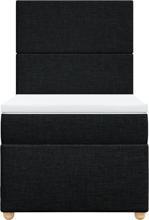 Actual product image VidaXL Bo x spring bed with mattress 90 x 200 cm fabric (90 x 200 cm, 90 x 200 cm)