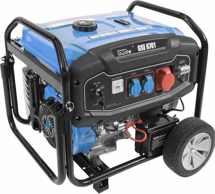 Güde Stromerzeuger GSE 6701 RS 4-Takt 9 kW,25L (12,2PS) (5500 W, 25 l)