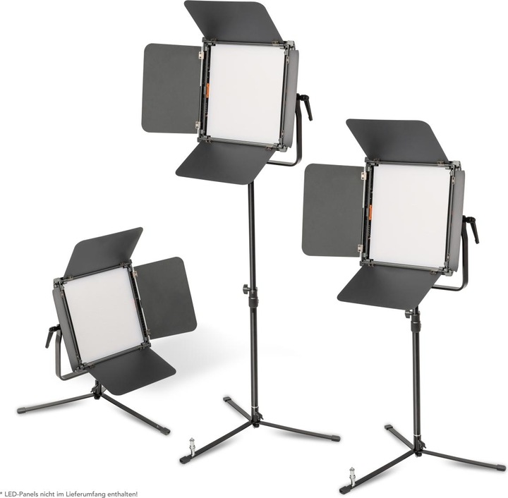 Actual product image Walimex pro pro 23090 floor lamp tripod BL-K + center column (150 cm, 15 kg)