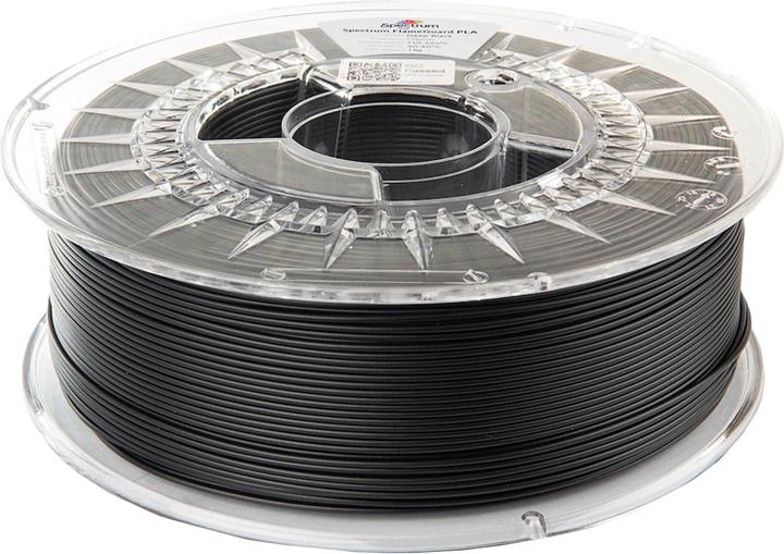 Immagine prodotto Filamento FlameGuard PLA nero 1kg 1,75mm (1.75 mm, 1000 g, Nero)