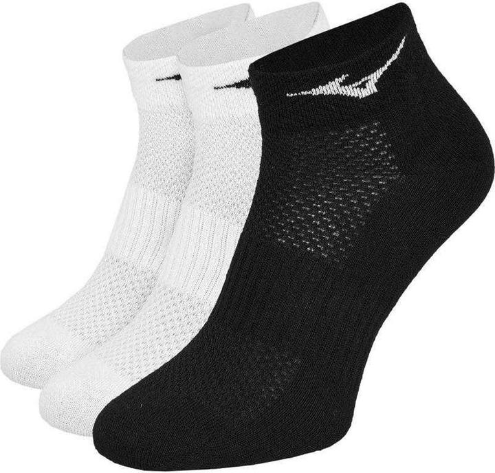Actual product image Mizuno Running Socks Triple Pack (35 - 37)