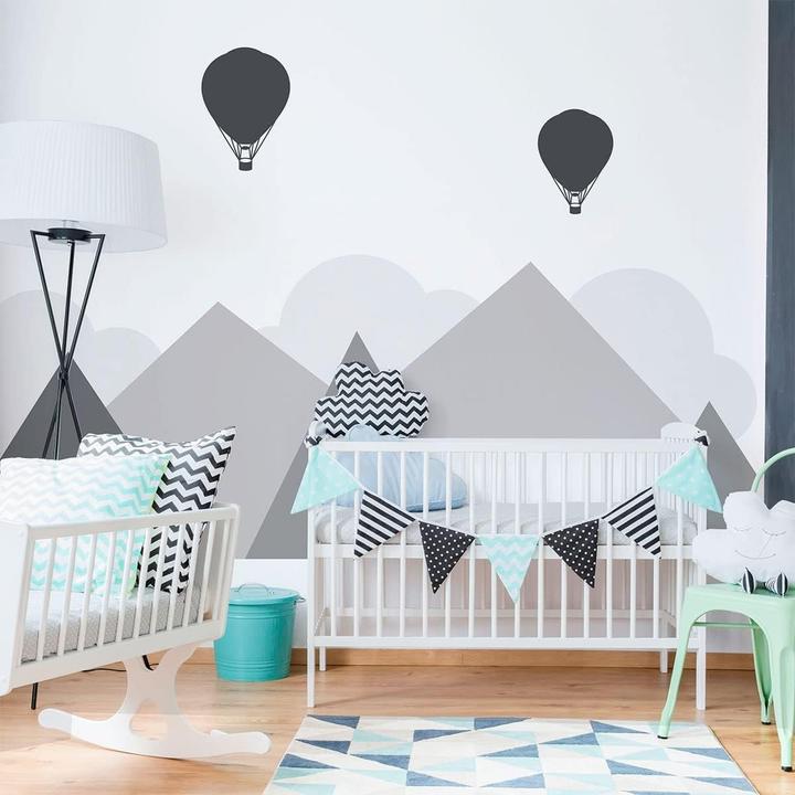 Image du produit DigitalhenDesign Adesivo Murale Montagna Scandinava (120 x 160 cm)