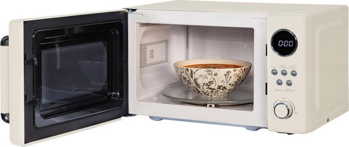 Actual product image Russell Hobbs RHM2044C – Retro Solo Digitale Mikrowelle, 20 L, Creme (20 l)