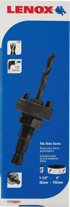 Produktbild Lenox Schnellspanndorn Lochsaegen 31,8210mm (210 mm)