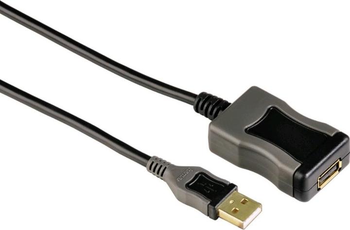 Hama Active USB 2.0 extension cable (5 m, USB 2.0)