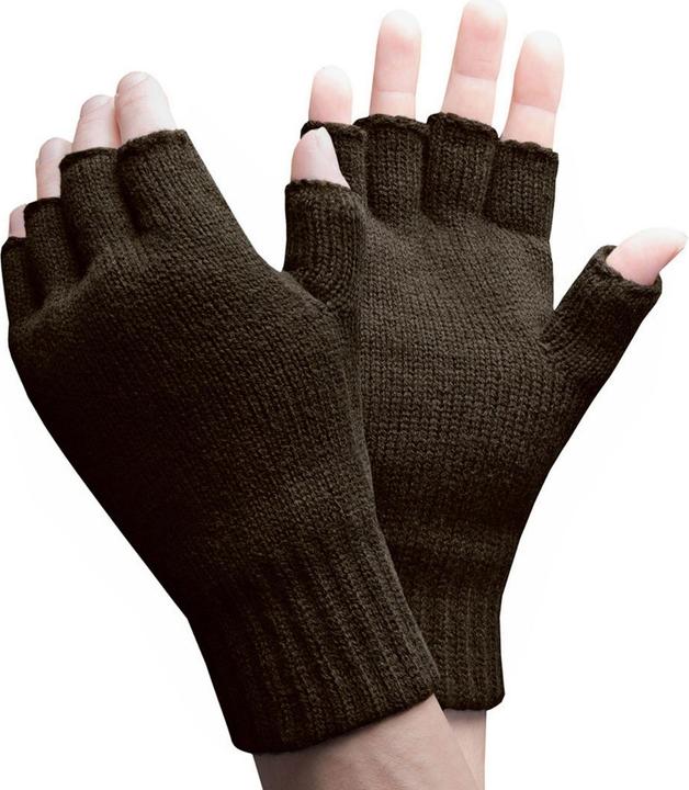 Produktbild Heat Holders Winter Warme 3.2 TOG Fleece Fingerlose Handschuhe Gestrickt Outdoor (One Size)
