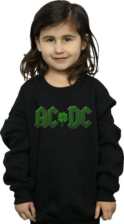 Produktbild AC/DC Shamrock Logo Sweatshirt Mädchen (116)
