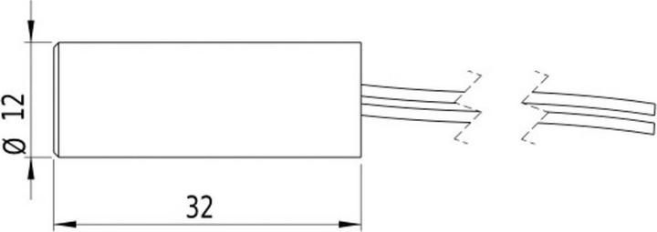 Actual product image Picotronic Laser module line red 5 mW LD650-5-5(12x32)-PL